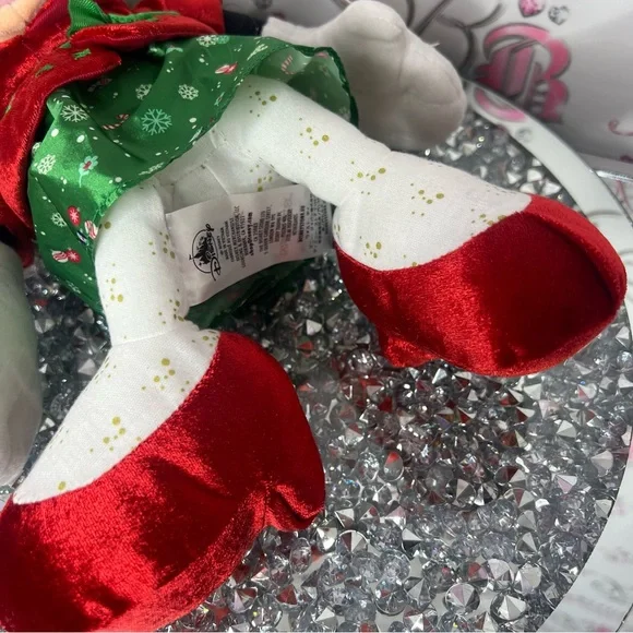 Disney Minnie Mouse holiday cheer Christmas 2019 rare plush stuffed toy decor - Picture 7 of 8